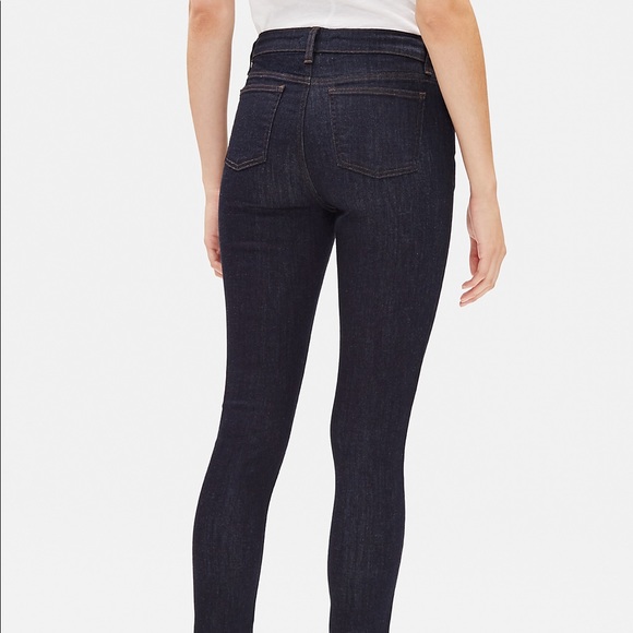 EILEEN FISHER Organic-Cotton Stretch Skinny Jeans - Regular - Picture 2 of 3